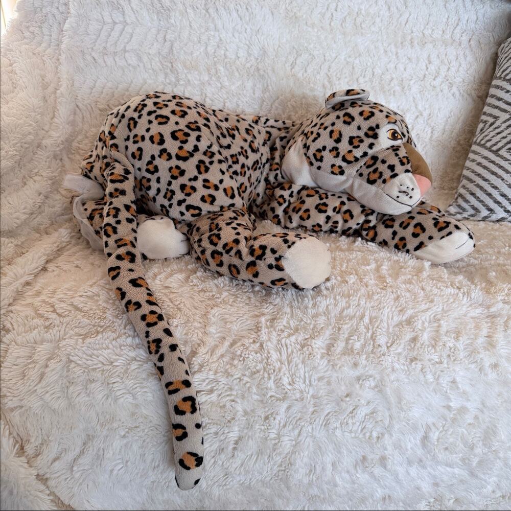 Large IKEA Ikea Klappar Leopard Kids Decor Floppy Plush Stuffed Animal Toy